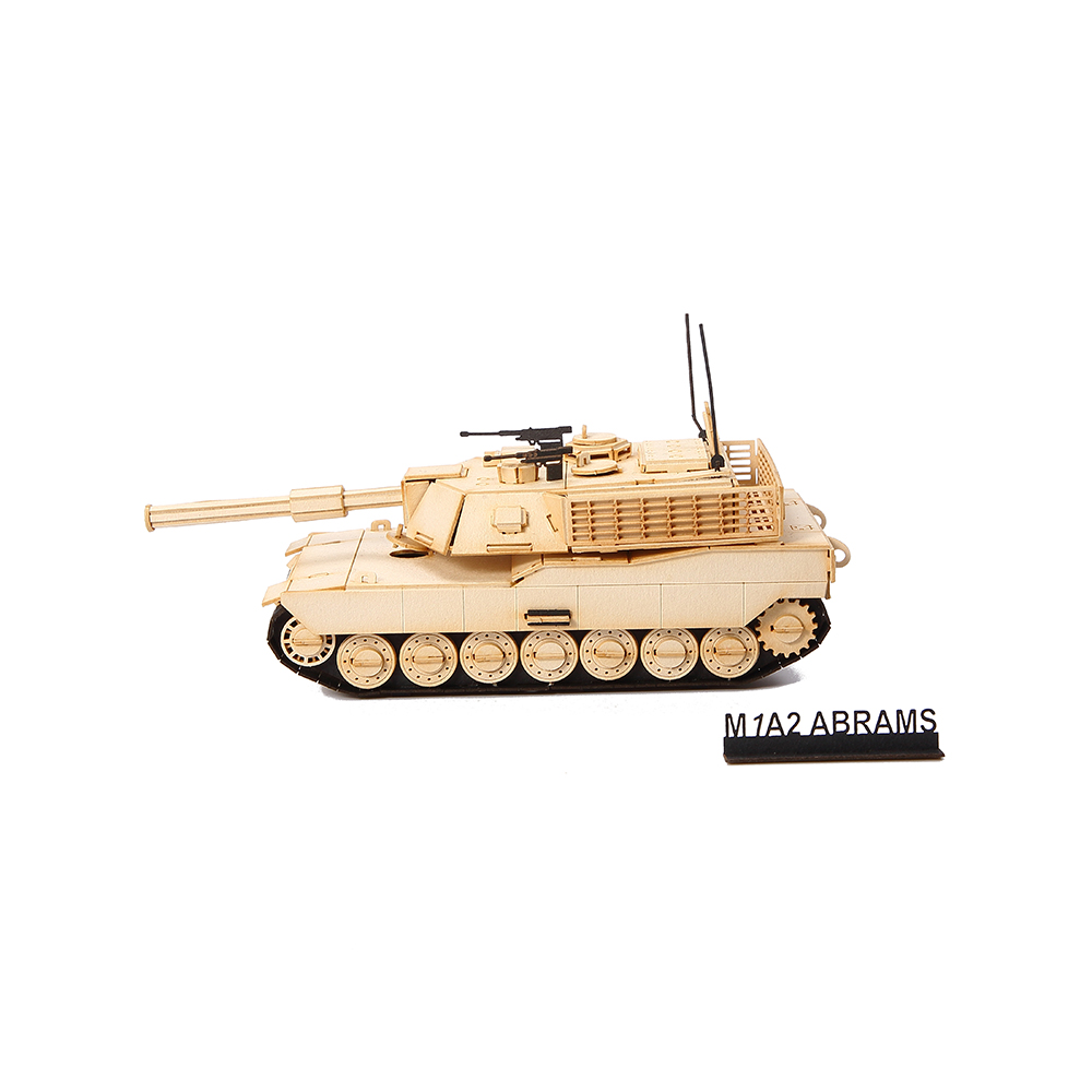M1N2 Tank 3D Paper Puzzle – DIY Military Vehicle Model & Creative Gift